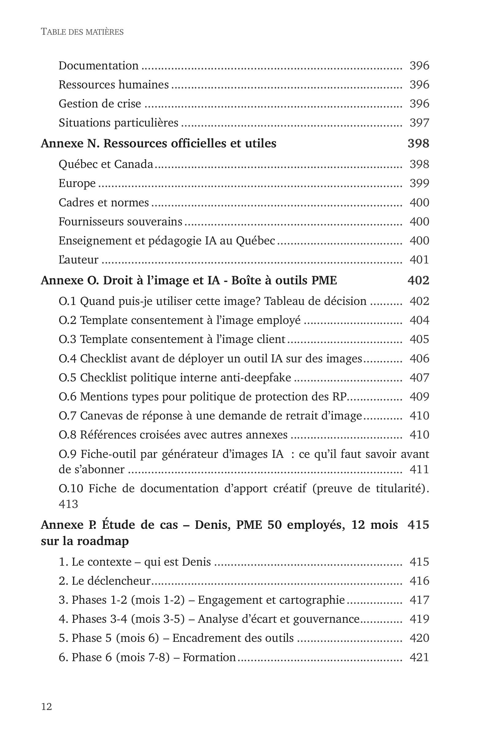 Page 12 de l'extrait de L'IA sans se faire poursuivre