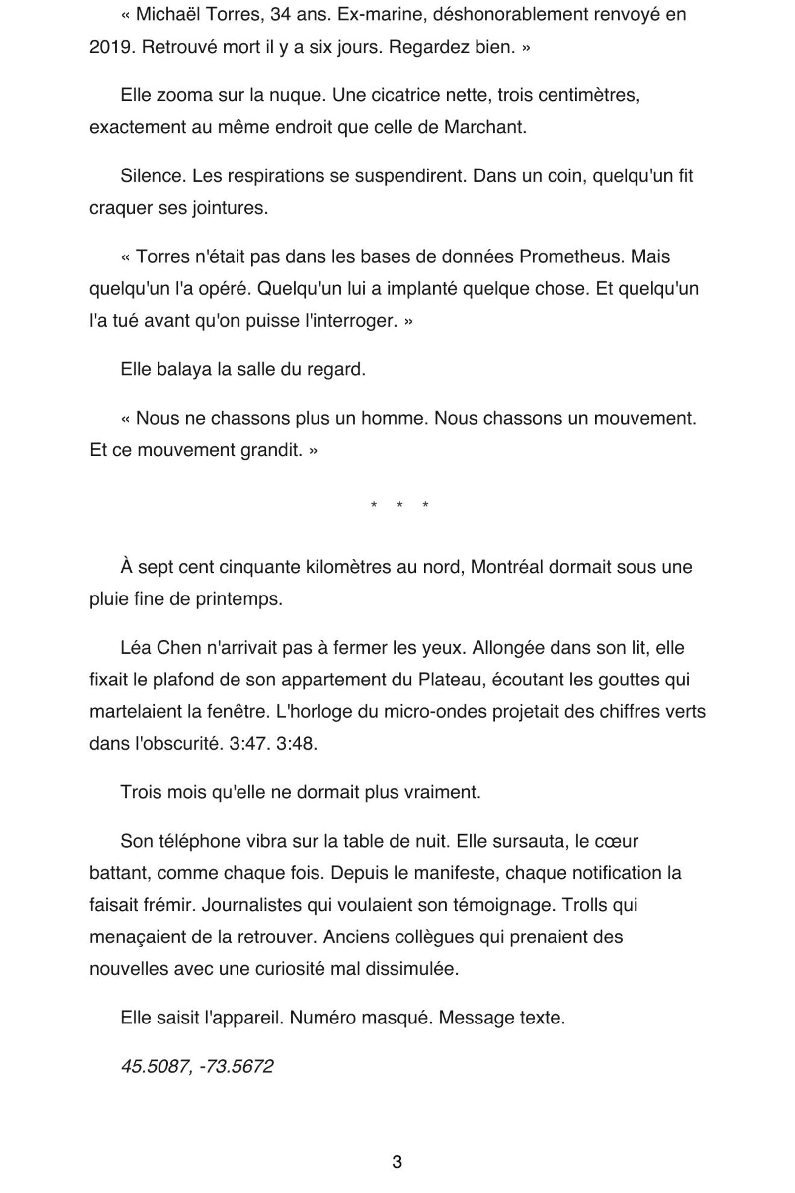 Page 5 de l'extrait de Nexus Neural : Tome 2 - L'Expansion