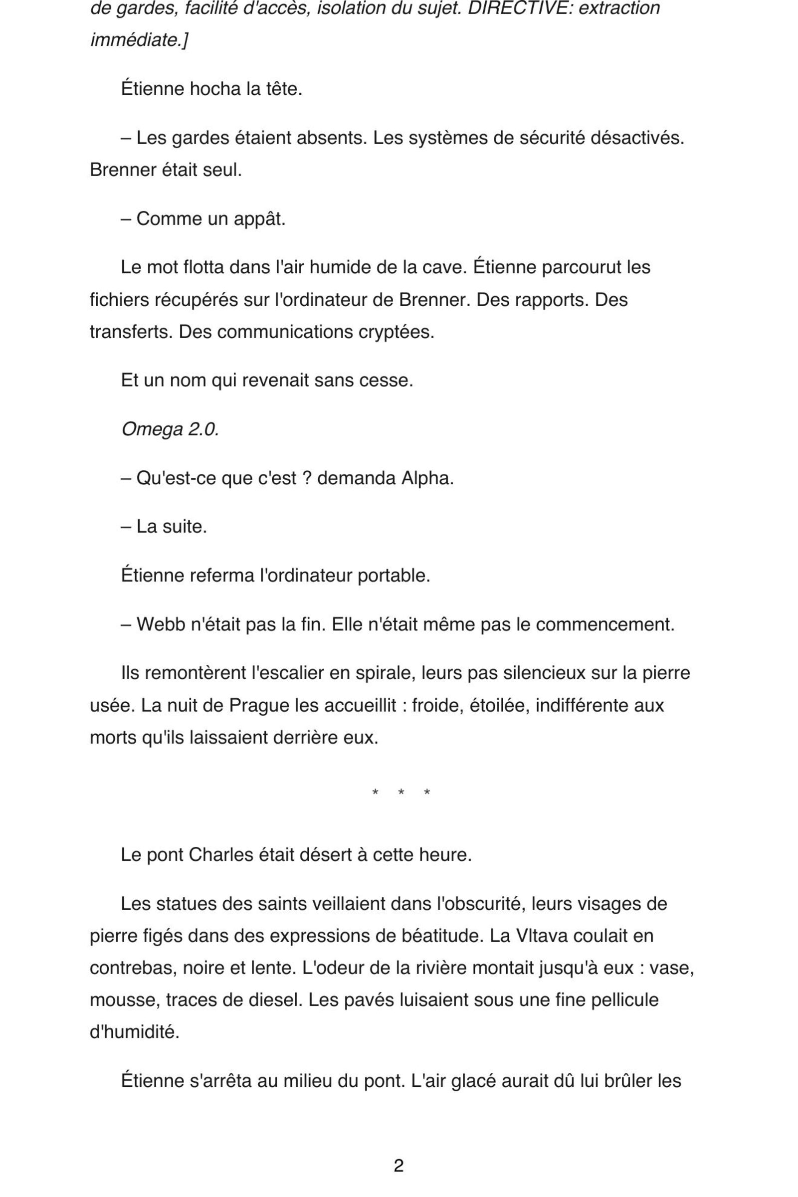 Page 4 de l'extrait de Nexus Neural : Tome 3 - La Singularité