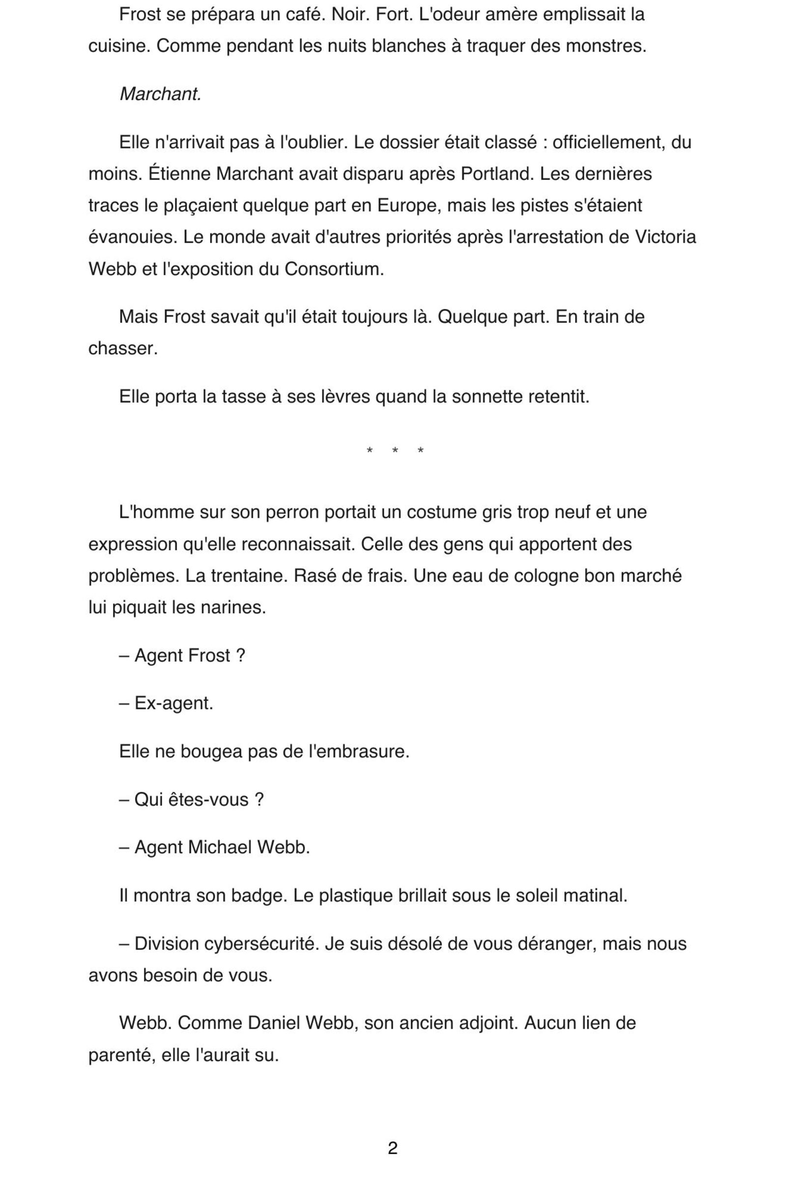 Page 13 de l'extrait de Nexus Neural : Tome 3 - La Singularité