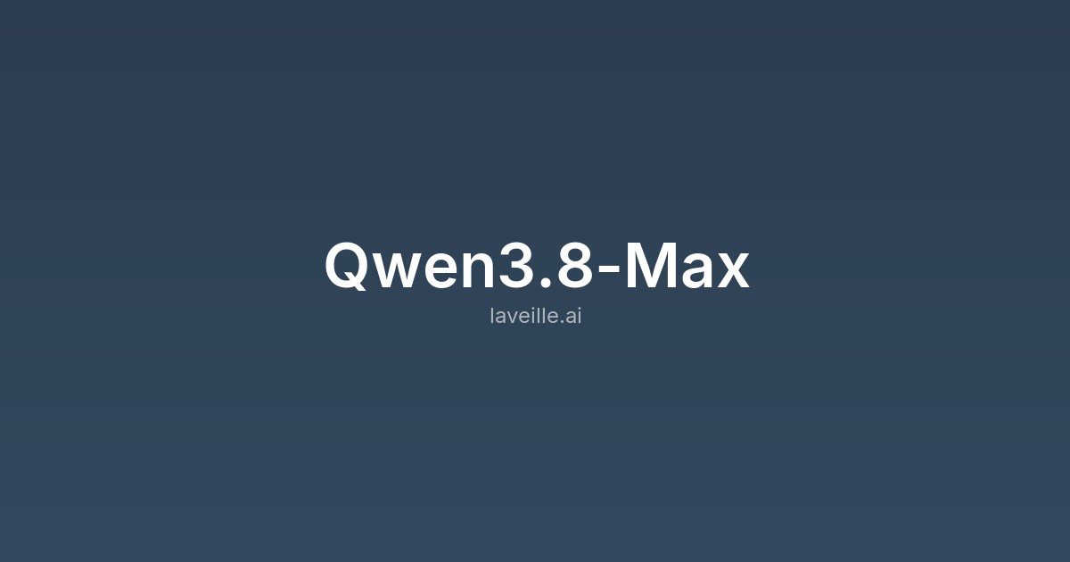 Capture d'écran de Qwen3.8-Max