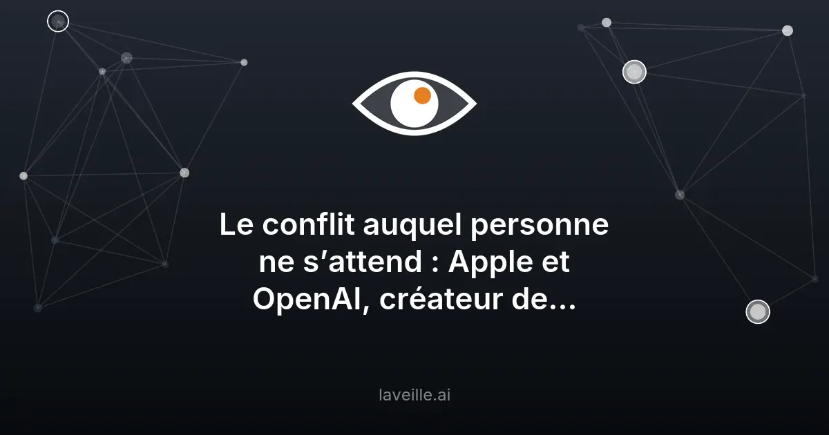 Apple et OpenAI : un partenariat ChatGPT en crise