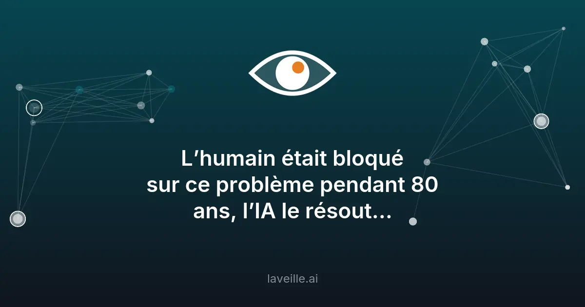 OpenAI résout un problème mathématique vieux de 80 ans
