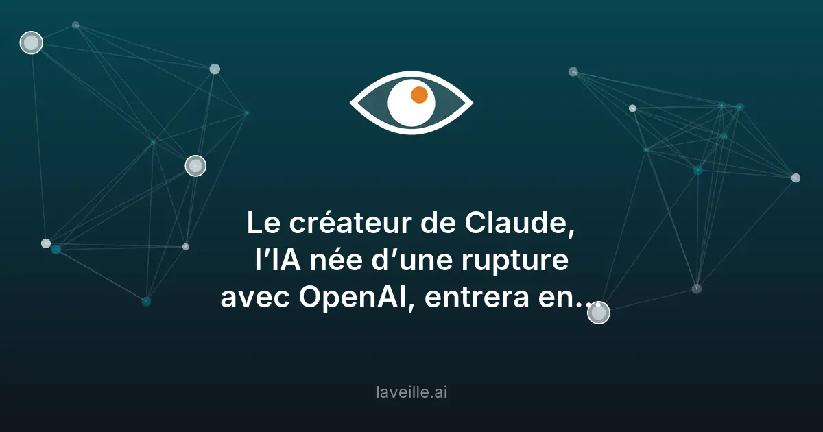 Anthropic, créateur de Claude, annonce son entrée en Bourse