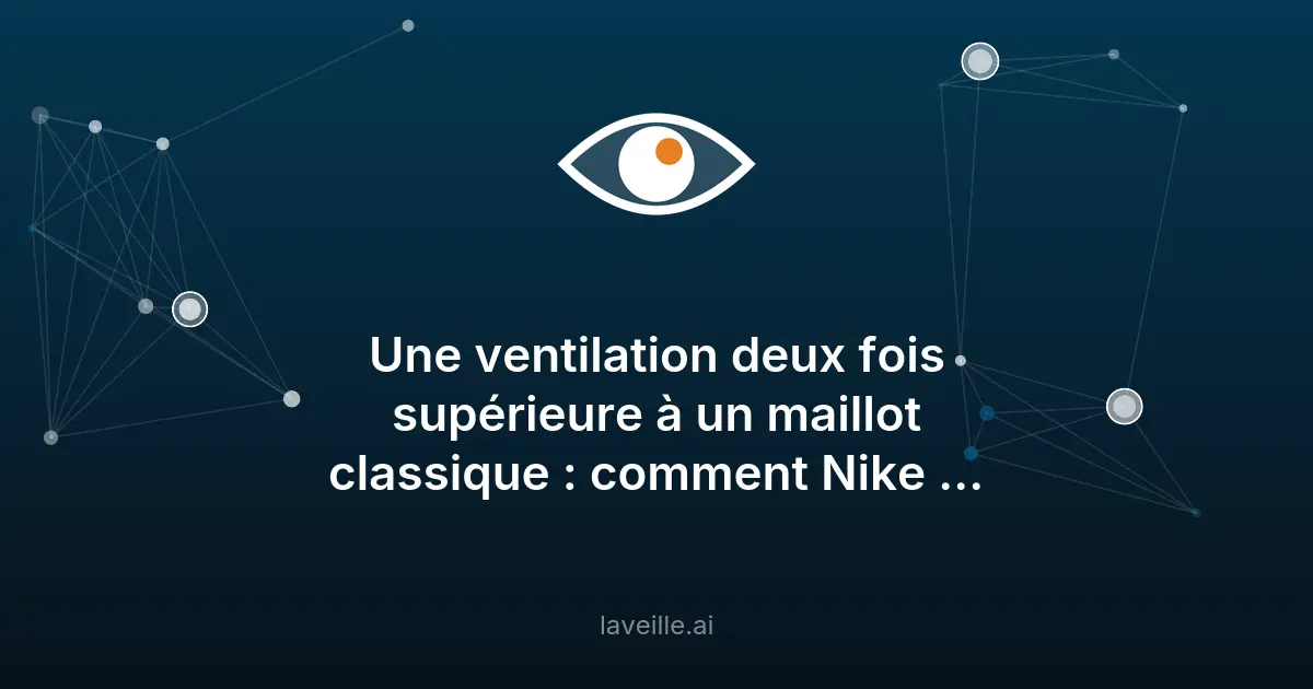 Nike utilise l'IA pour des maillots haute performance en 2026