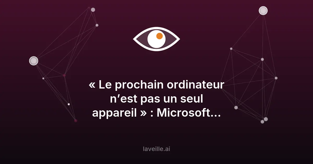 Microsoft Solara : l'IA remplace les applications