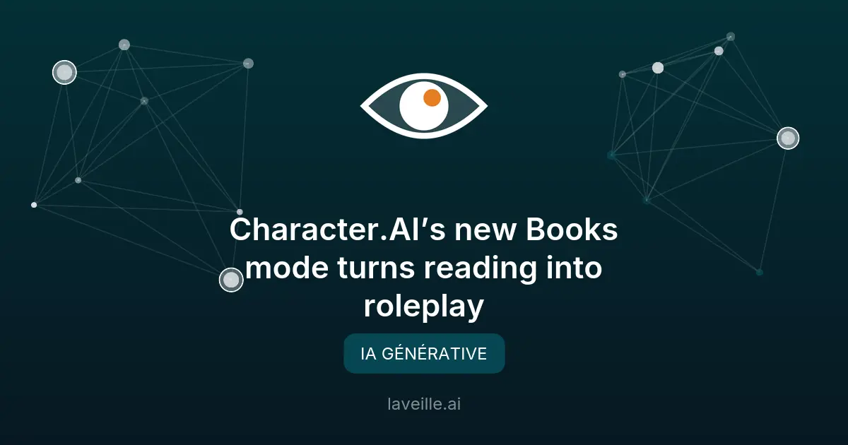 Character.AI transforme les livres en jeux de rôle IA