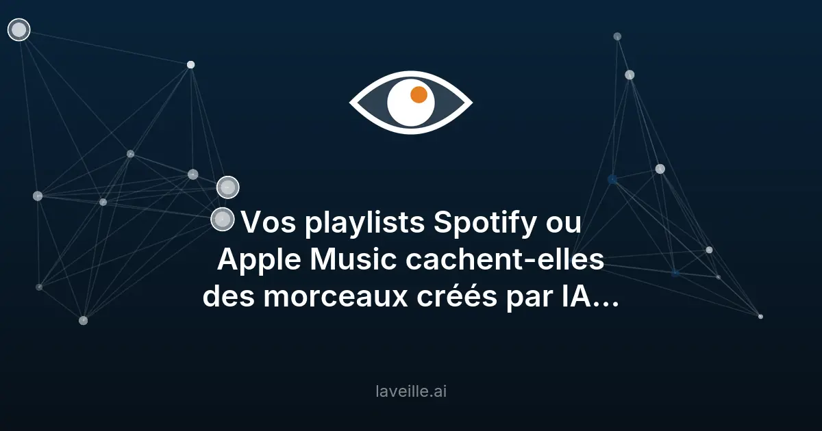 Deezer détecte la musique IA dans vos playlists