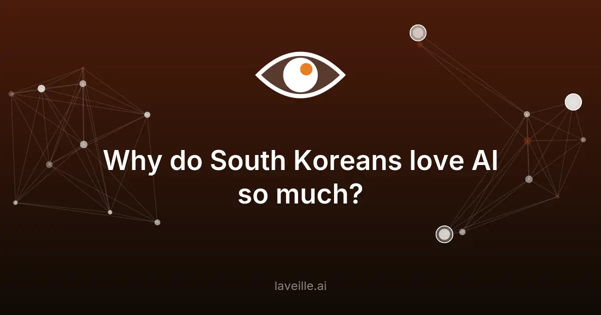Pourquoi la Corée du Sud adore l'IA ?