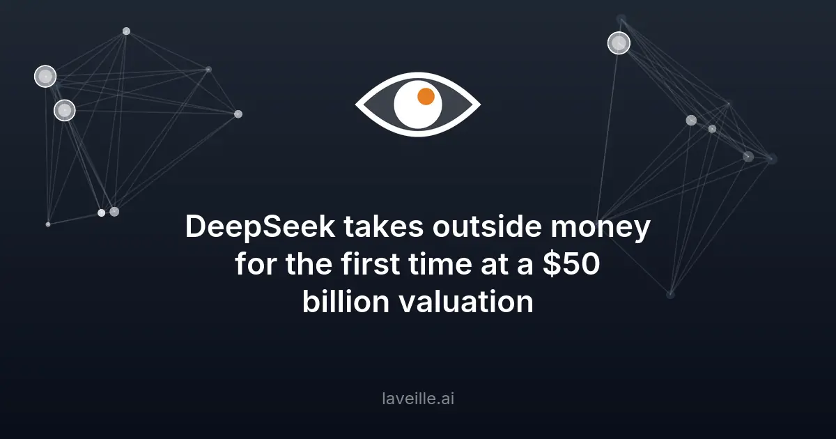 DeepSeek lève 7,4 milliards $ pour son IA générative