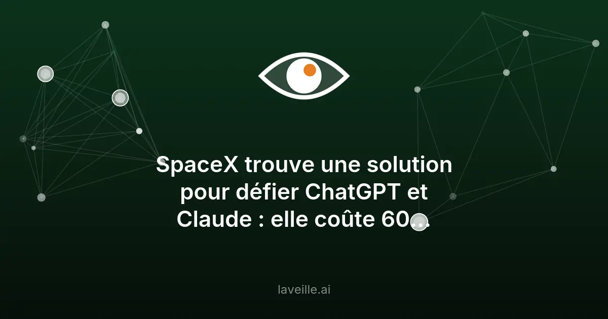 SpaceX acquiert Cursor pour 60 milliards pour rivaliser avec ChatGPT