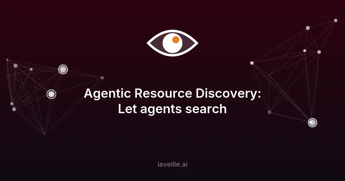 Agentic Resource Discovery : révolutionner la recherche d'outils IA