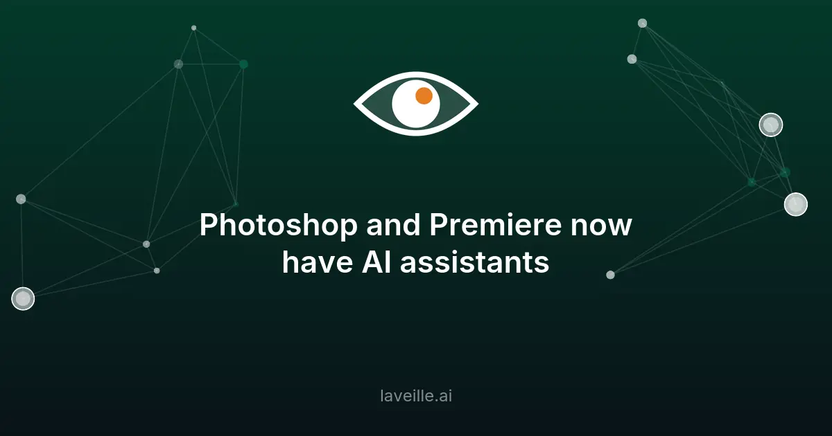 Adobe intègre des assistants IA dans Photoshop et Premiere