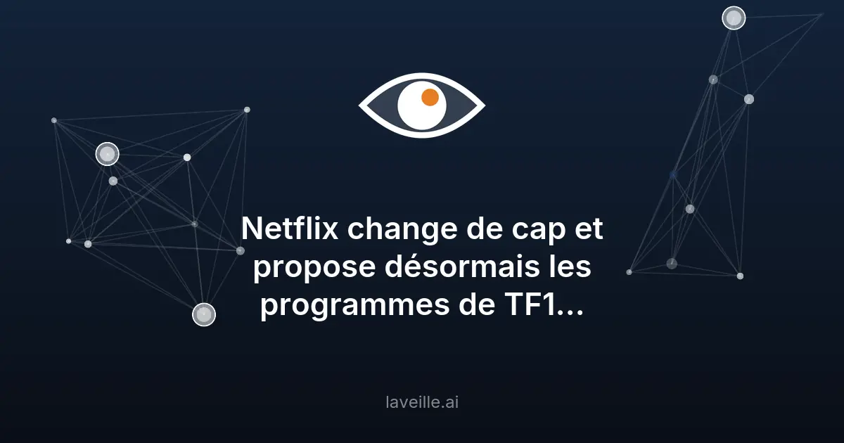 Netflix intègre les programmes de TF1+ sur sa plateforme
