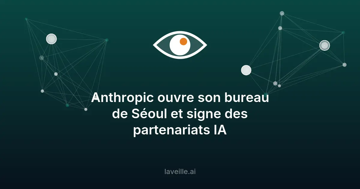 Anthropic étend son IA Claude en Corée du Sud