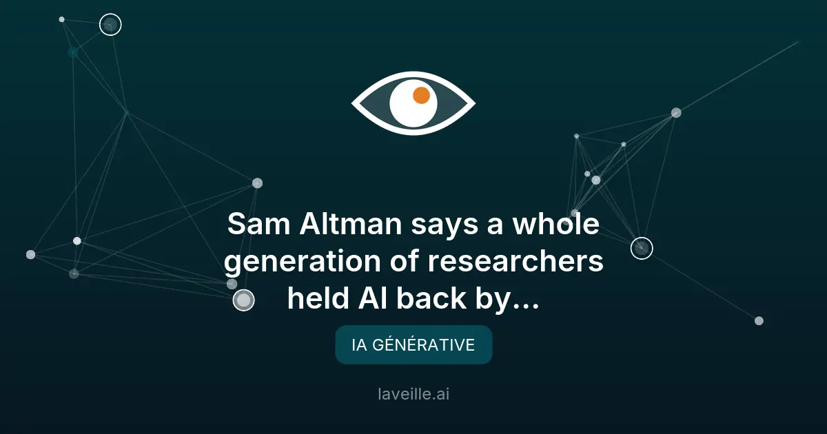 Sam Altman défend le scaling des LLMs contre les sceptiques