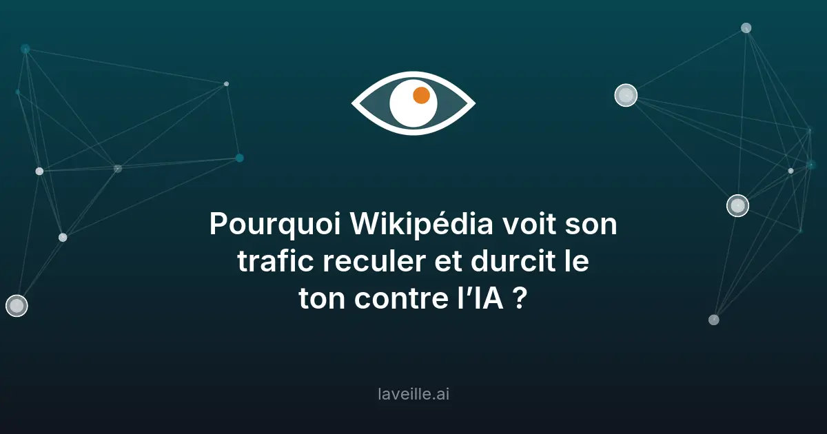 Wikipédia vs IA : trafic en baisse, règles durcies