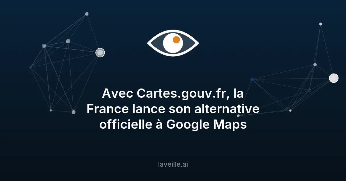 Cartes.gouv.fr : l'alternative française à Google Maps