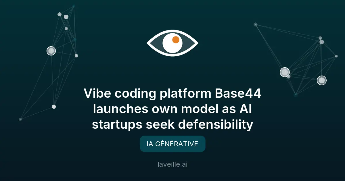Base44 lance son propre modèle d'IA pour la création d'applications