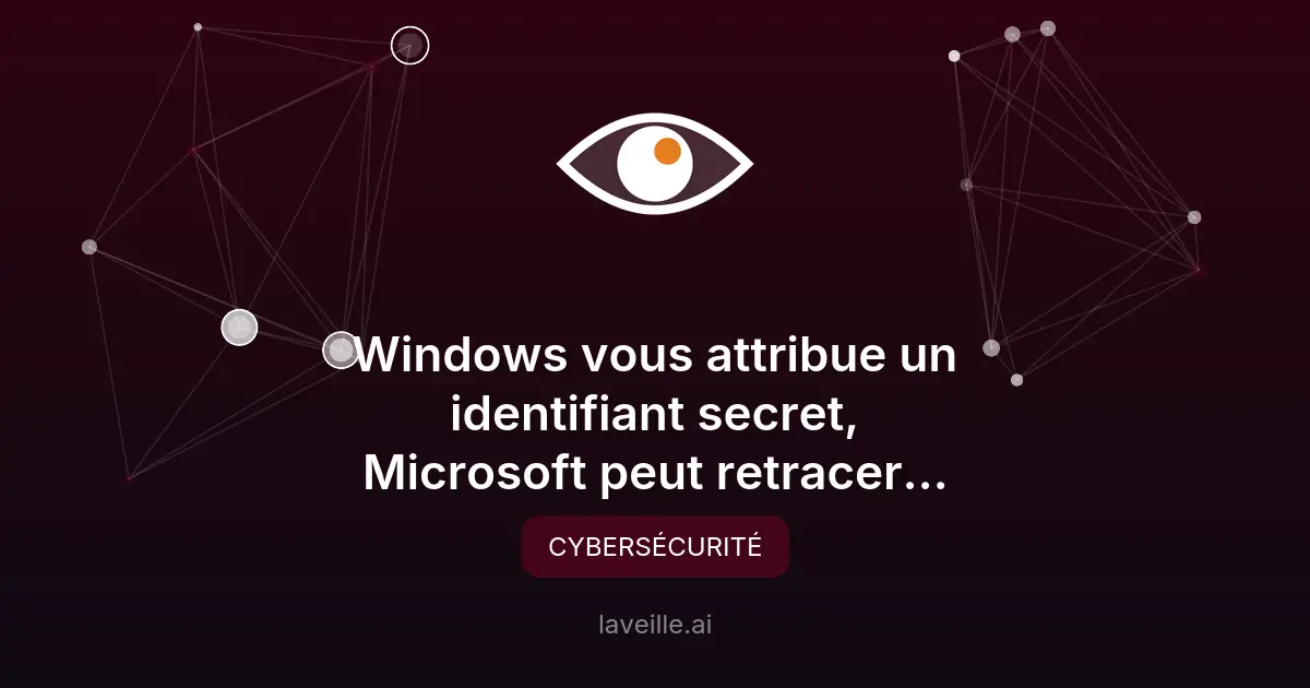 Windows trace vos activités avec un identifiant secret