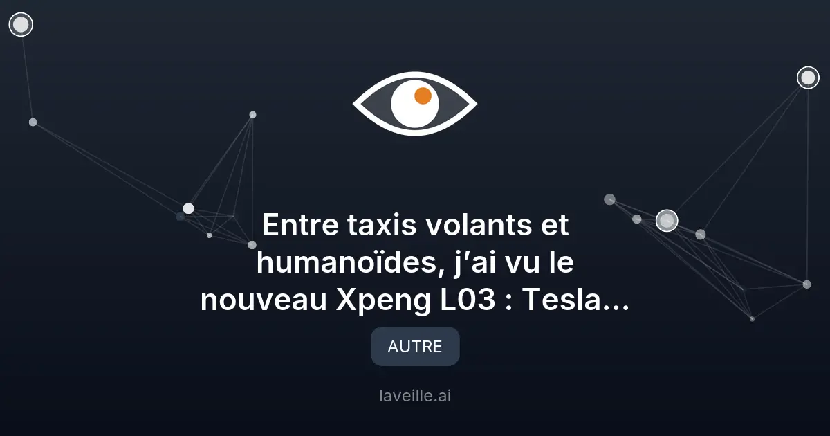 Xpeng L03 : le SUV électrique qui défie Tesla