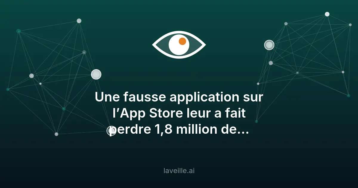 Apple poursuivi pour fraude sur l'App Store : 1,8 million de dollars perdus