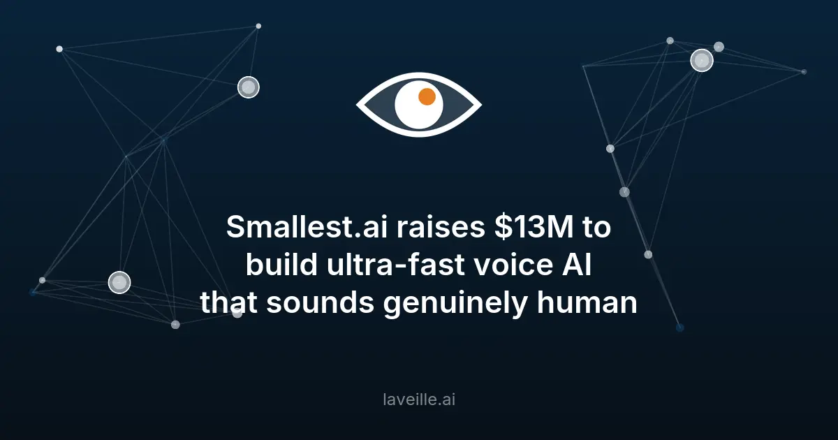 Smallest.ai lève 13M$ pour son IA vocale ultra-réaliste