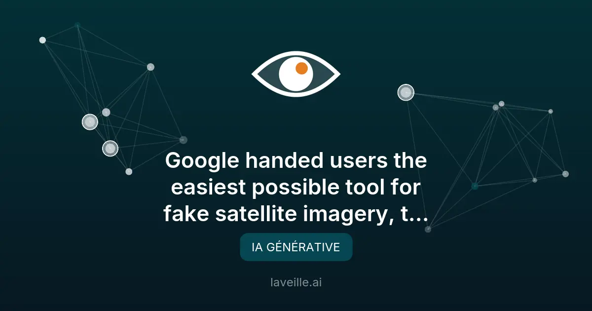 Google retire Nano Banana 2 après des images satellites trompeuses