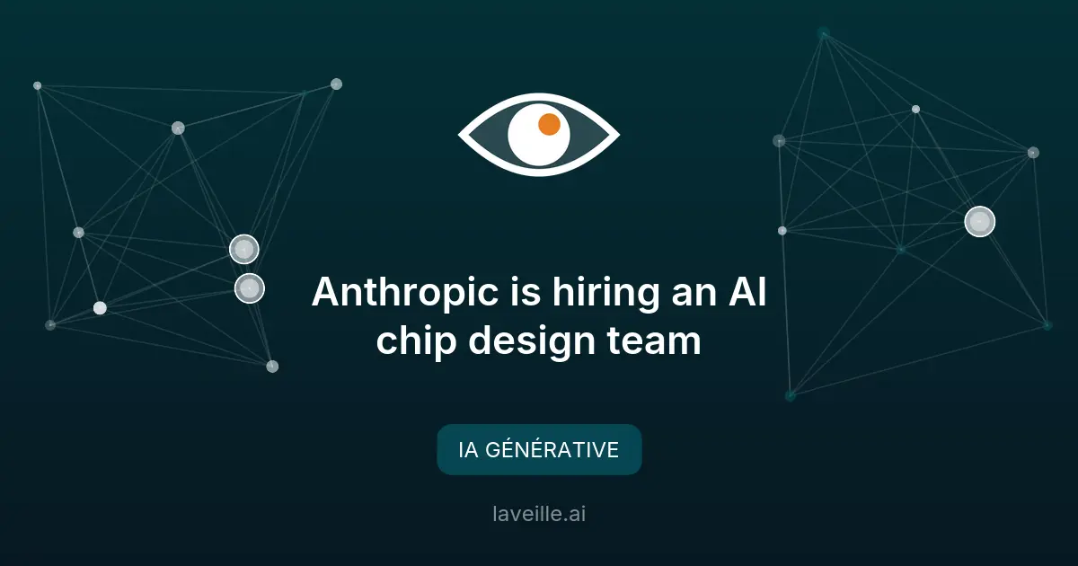 Anthropic développe ses propres puces IA