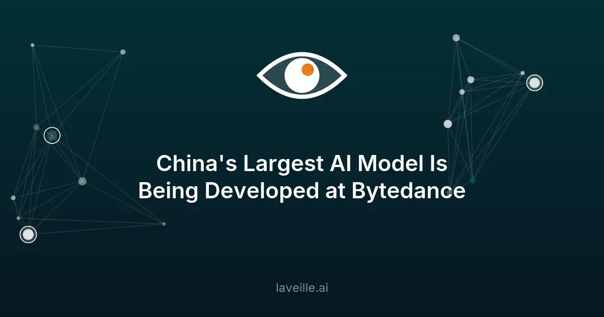 Bytedance développe un modèle d'IA de dix billions de paramètres