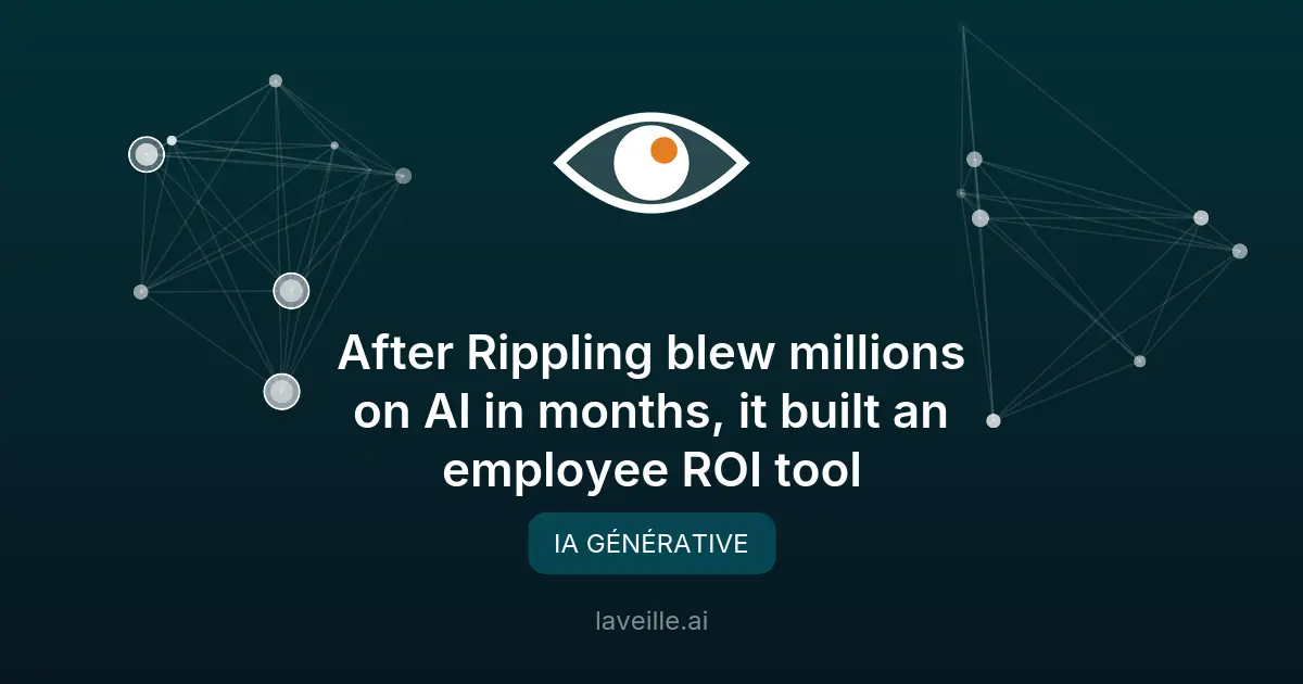 Rippling lance AI Spend Console pour optimiser les dépenses en IA
