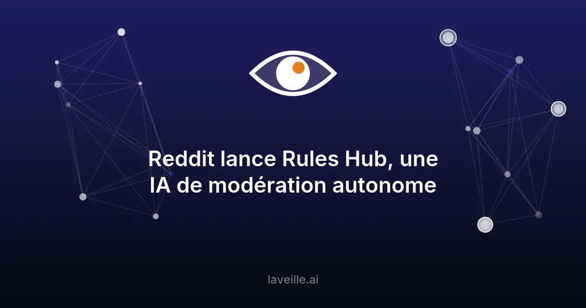 Reddit lance Rules Hub, une IA de modération autonome