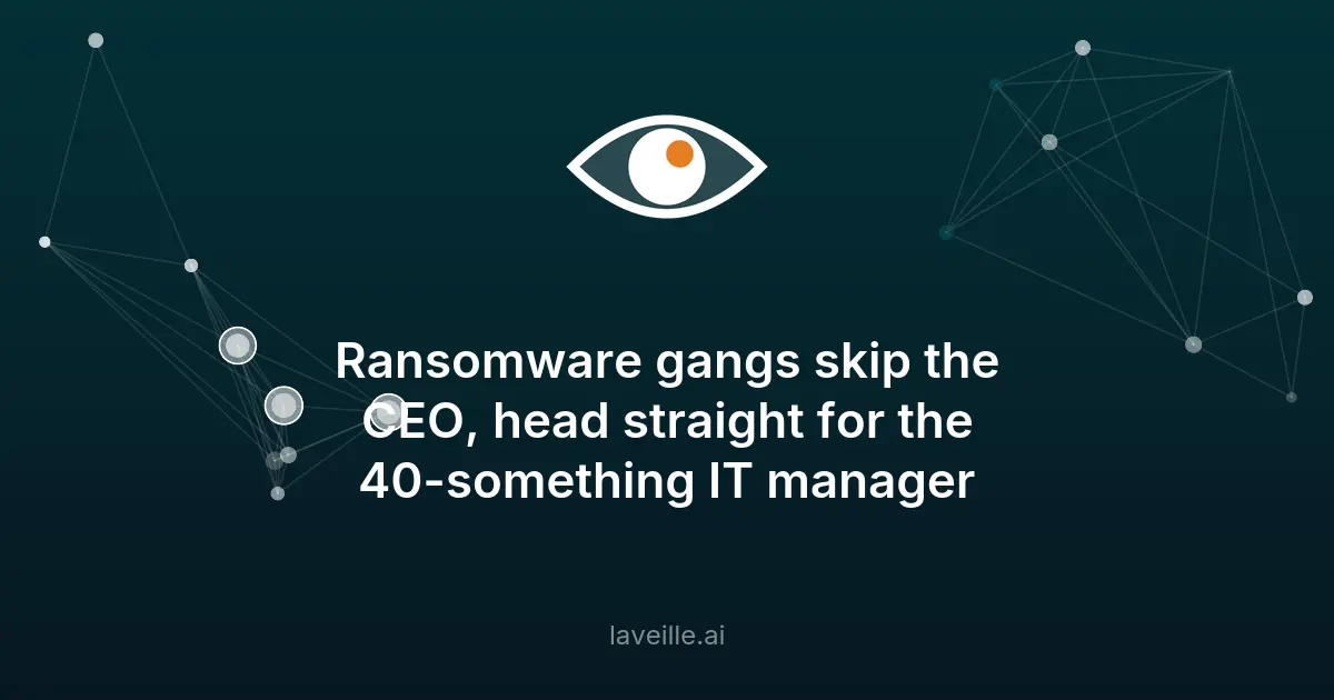 Ransomware : les managers de 46 ans désormais ciblés