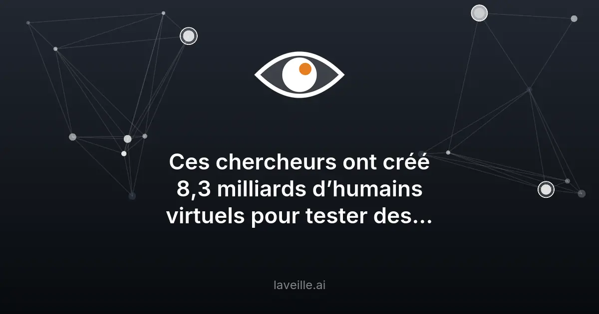 MatrAIx : 8,3 milliards de profils virtuels pour tester des produits