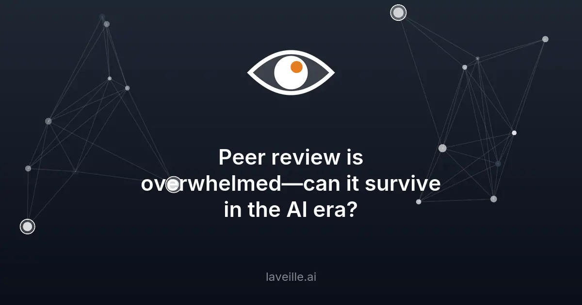 Crise du peer review : l'IA peut-elle sauver la validation scientifique ?