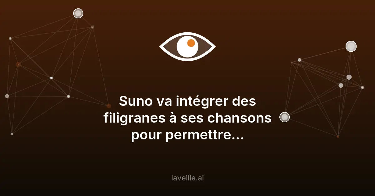 Suno introduit des filigranes pour musiques IA