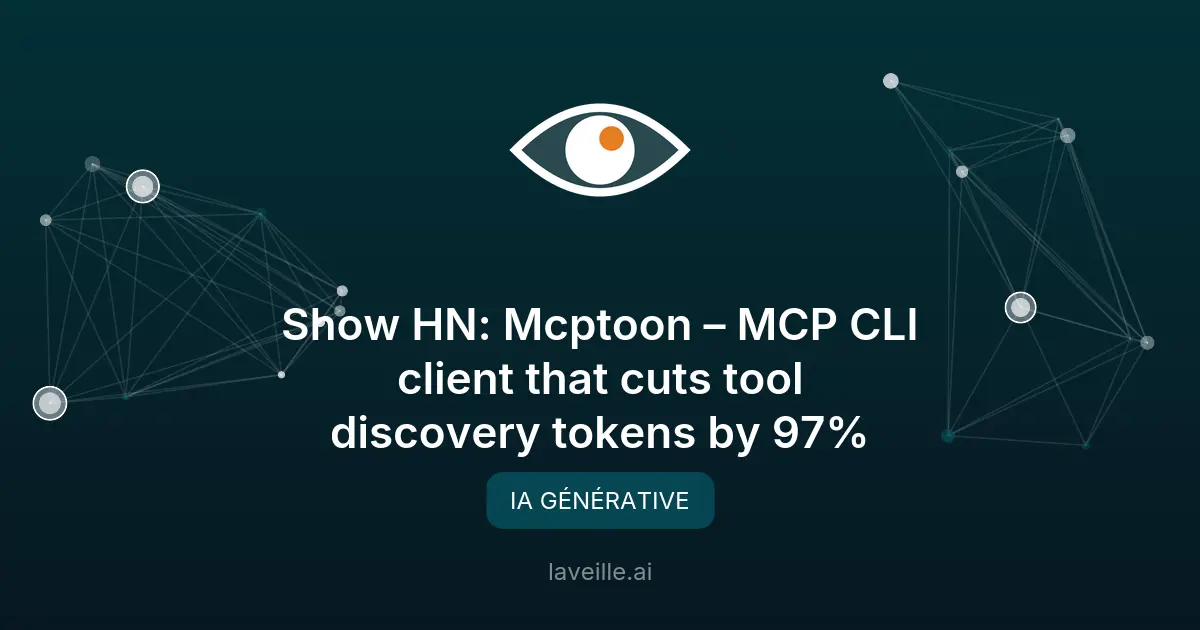 mcptoon : Optimisez les tokens avec ce client CLI innovant