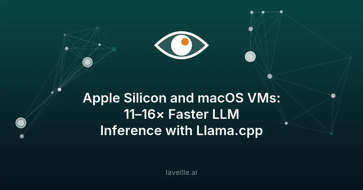 Apple Silicon booste l'inférence LLM avec llama.cpp
