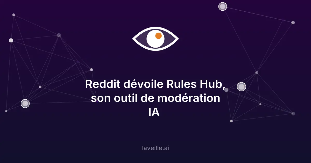 Reddit lance Rules Hub, un outil de modération IA