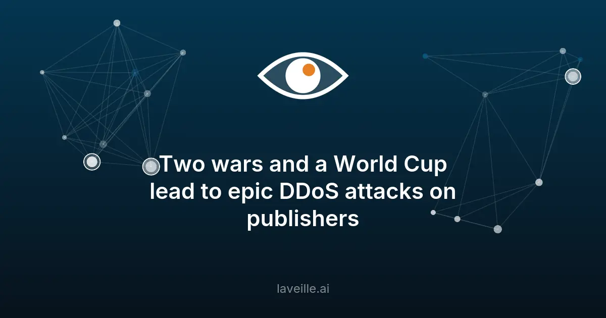 Hausse de 519% des attaques DDoS contre les médias en 2026