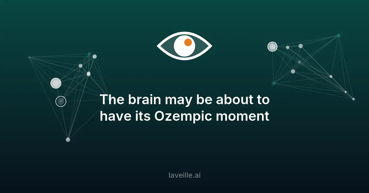Révolution en neuroscience : le cerveau comme Ozempic