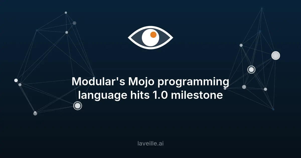 Mojo 1.0 : l'alternative open source à CUDA