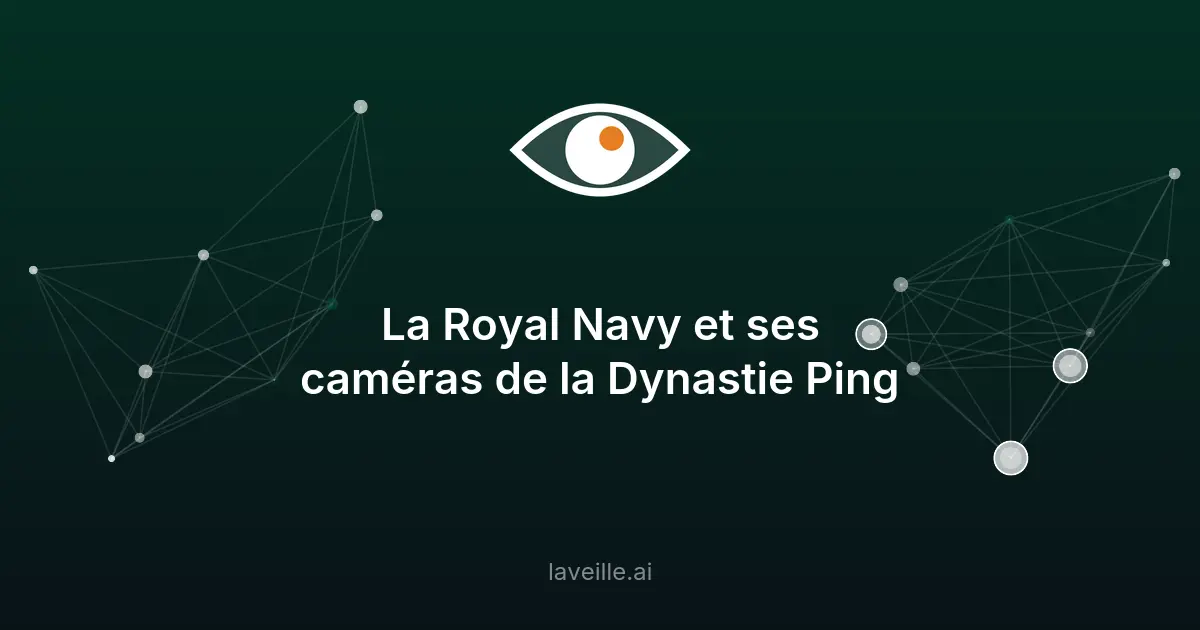 Caméras de drones navals envoyant des données vers la Chine