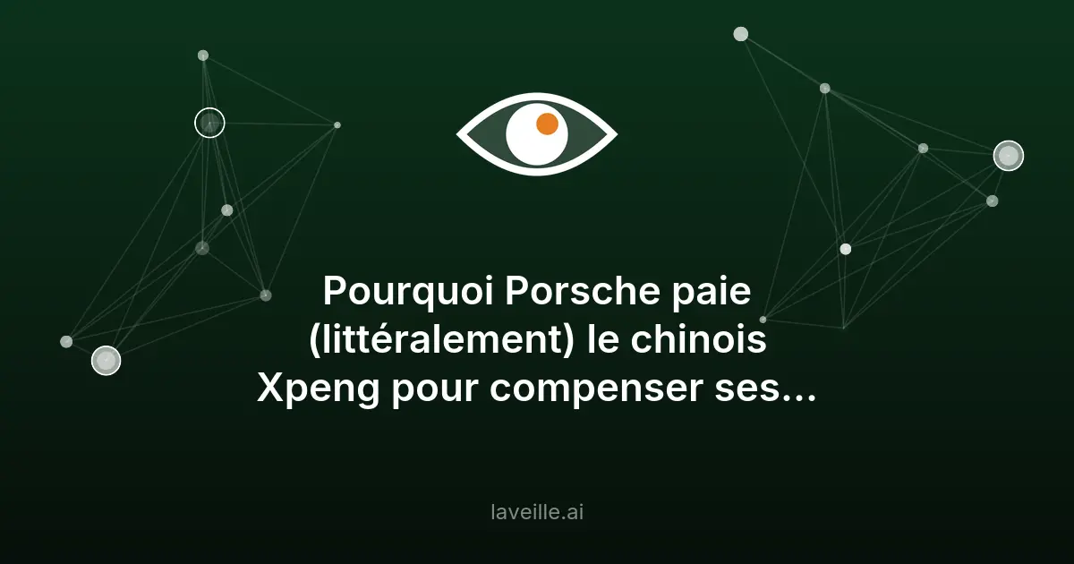 Porsche s'associe à Xpeng pour compenser ses émissions
