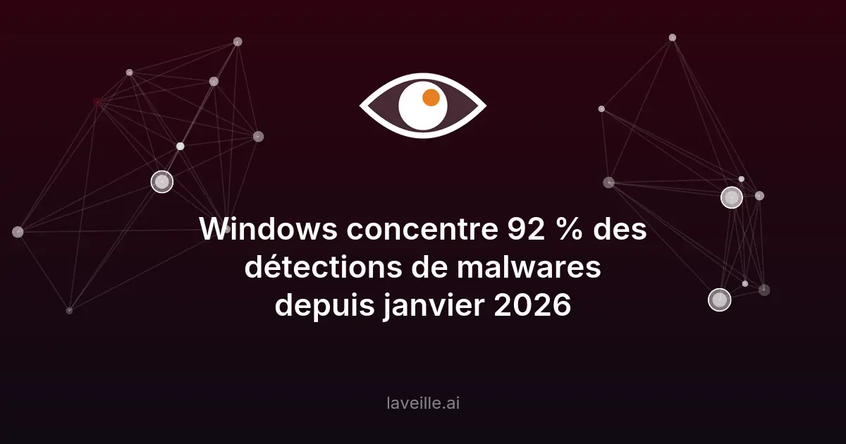 Windows cible de 92% des malwares en 2026