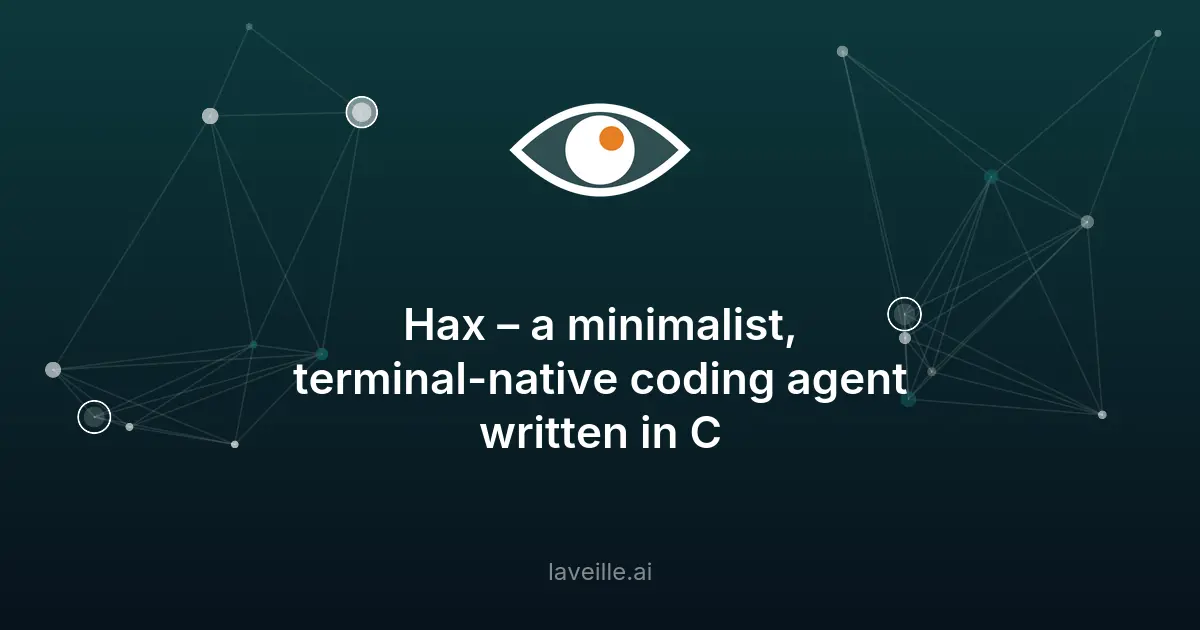 Hax : un agent de codage minimaliste pour terminal