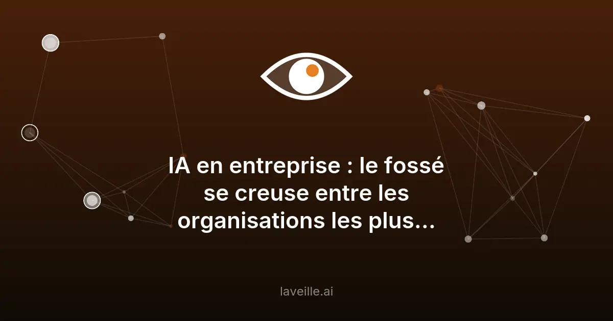 Fossé croissant dans l'usage de l'IA entre entreprises