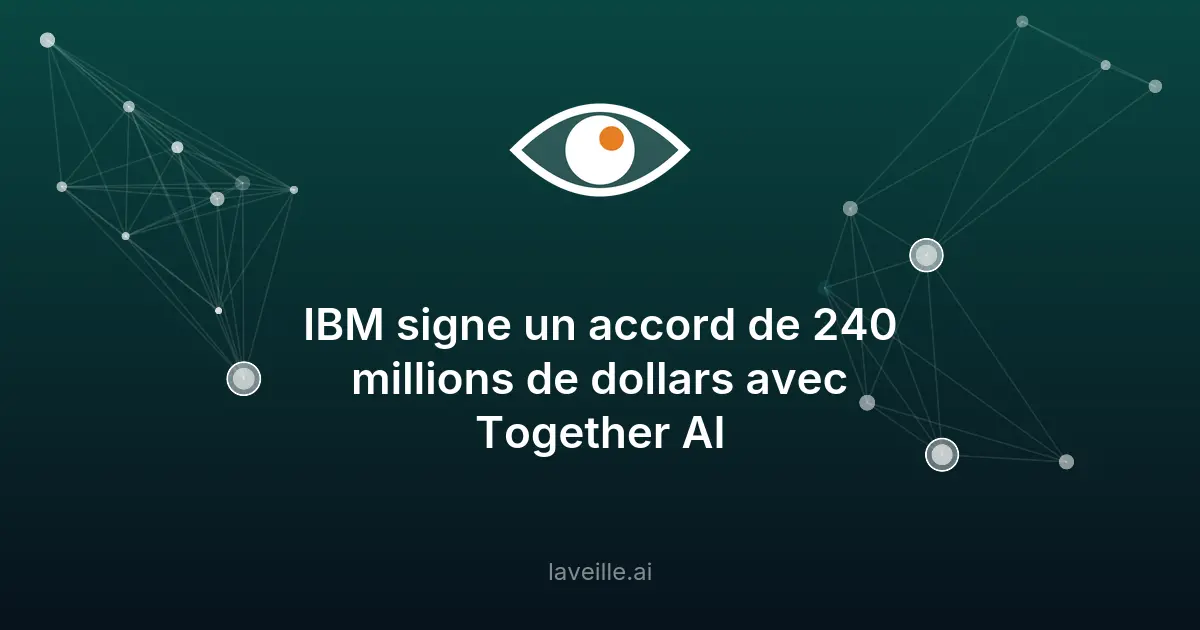 IBM investit 240 M$ dans l'IA avec Together AI