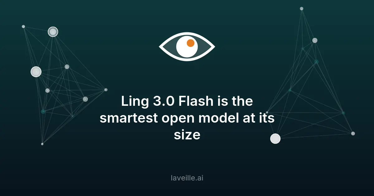 Ling 3.0 Flash, le modèle open le plus performant