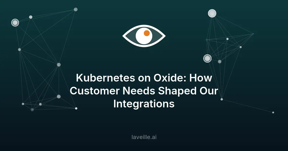 Intégrations Kubernetes sur Oxide : solutions pour les entreprises
